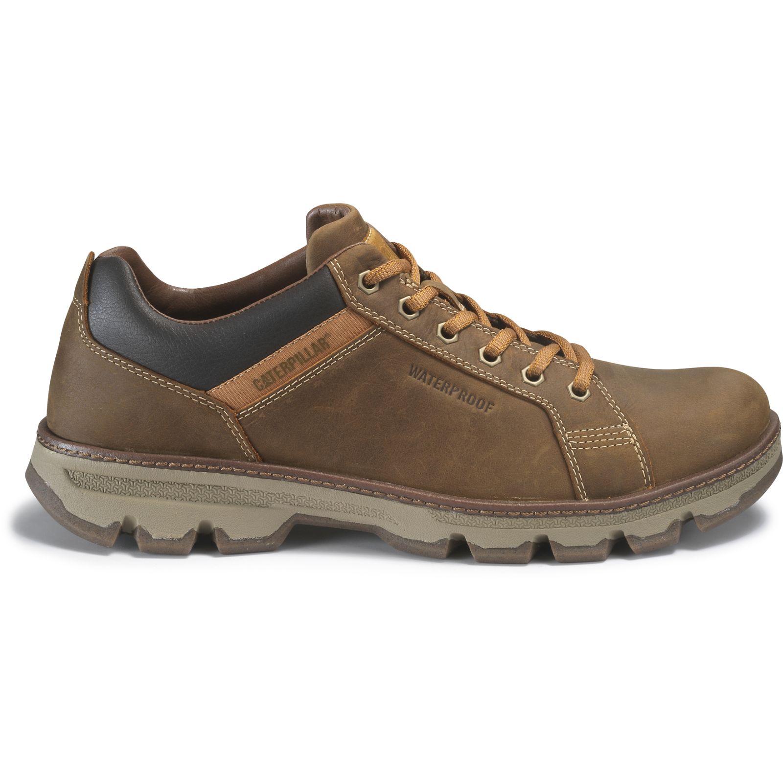 Caterpillar Sterling Waterproof - Mens Casual Shoes - Brown - NZ (601PGOFXD)